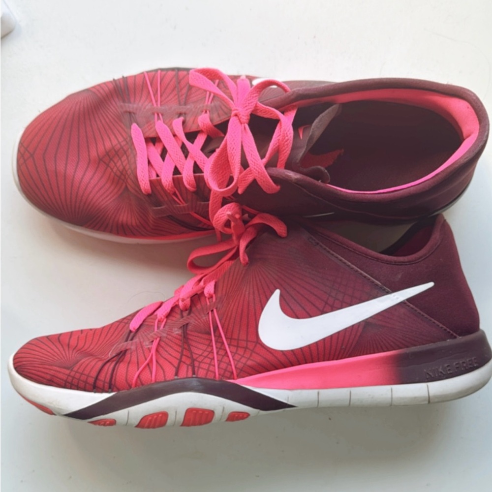 Nike Women's Red Athletic Shoes